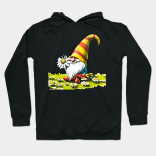 Daisy Gnome Watercolor Hoodie